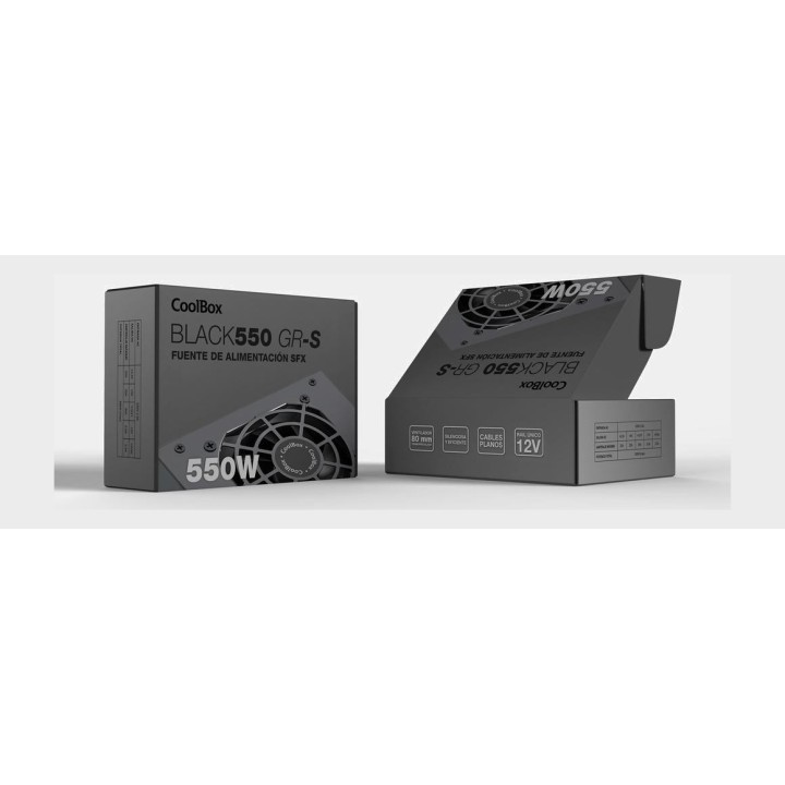 COOLBOX Fuente de alimentación SFX para PC BASIC-550GR-S 550W MGS0000033897