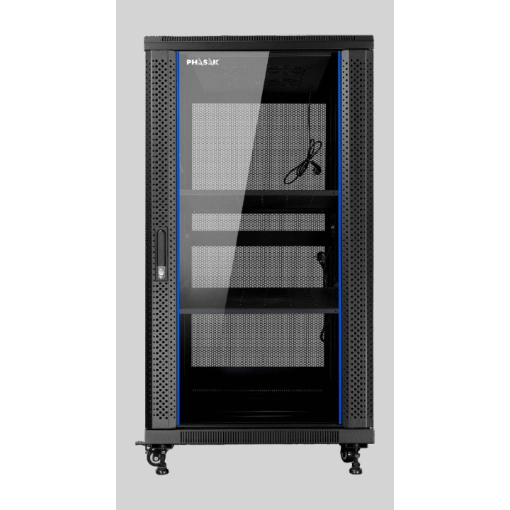PHASAK Armadio rack da pavimento per server e reti 19" 22U