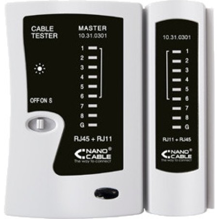 netværks- og telefonikabeltester rj45 rj12 rj11