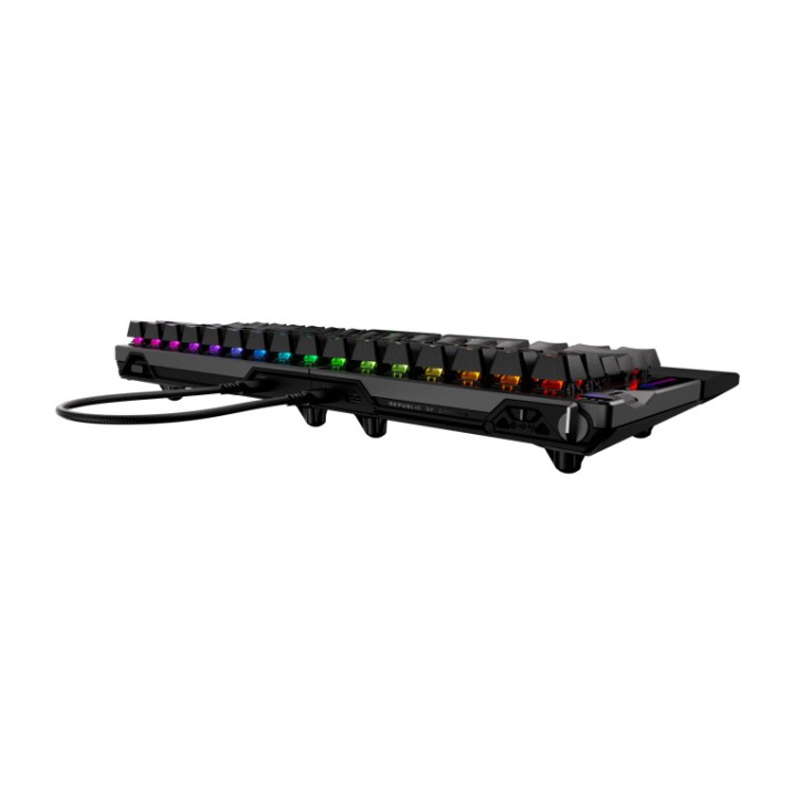ASUS Teclado gaming inalámbrico dividido magnético