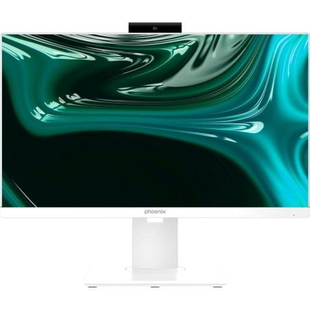 23.8-inch all-in-one computer with webcam, adjustable height and rotating screen unity-cam i5-14400 16gb ddr5 ssd-nvme-500gb fhd w11