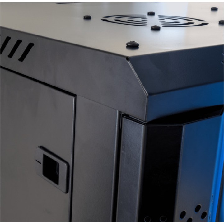 PHASAK Monteret vægmonteret rackskab 19" 18U 600X450MM PRO