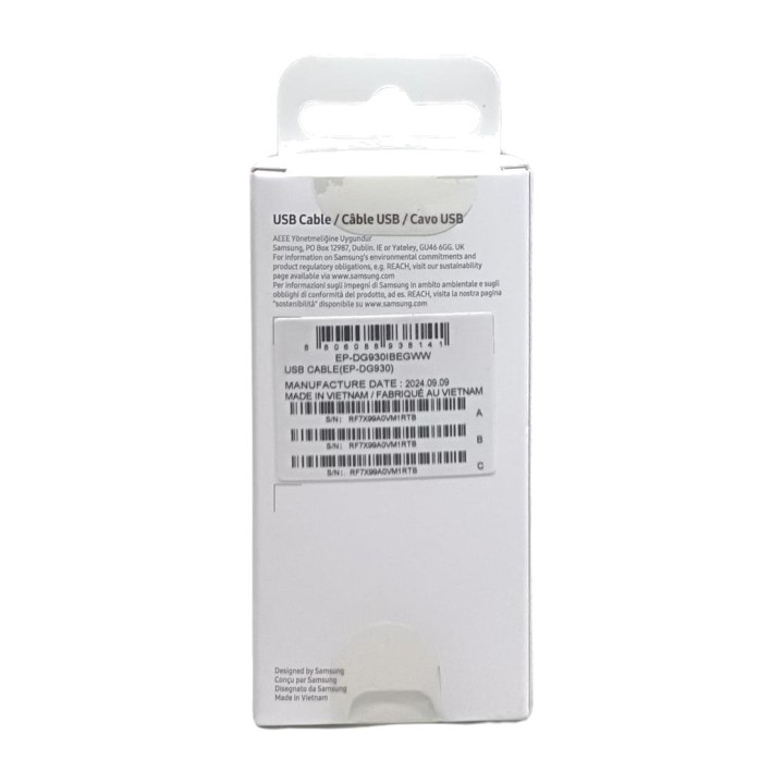 SAMSUNG Cablu de încărcare de la USB-A la tip C EP-DG930