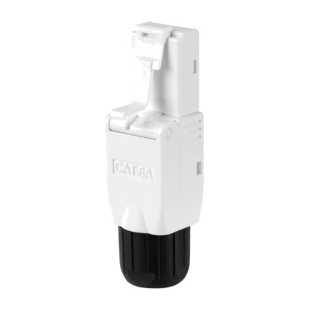 pack selbstcrimpender rj45-stecker ohne werkzeug cat6a utp 10 uds