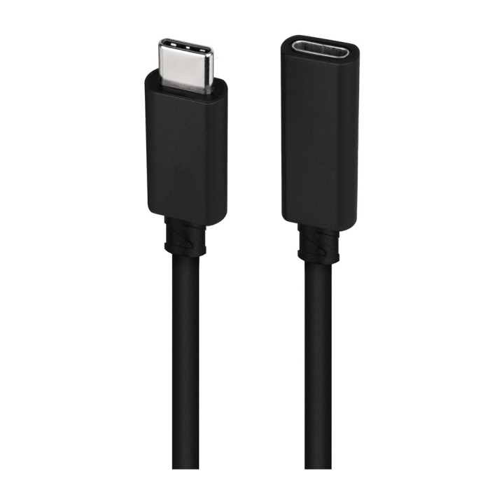 NANOCABLE Cable alargador USB-C macho a hembra 3.2 GEN2X2 20GBPS 100W 4K 60HZ 1 M MGS0000030057