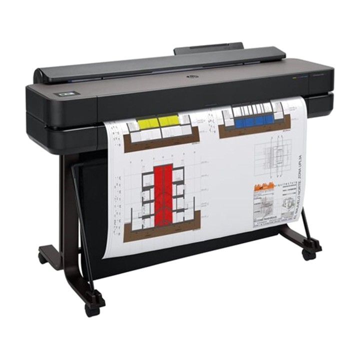 HP Großformatplotter für Pläne mit WLAN und automatischem