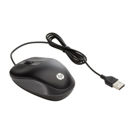 ratón de viaje compacto con cable usb