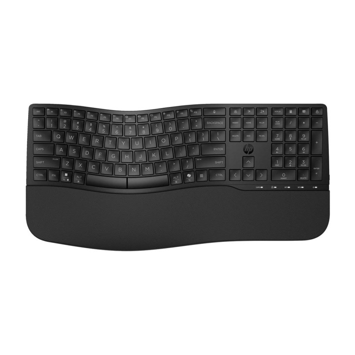 HP Clavier ergonomique sans fil espagnol avec 23 touches