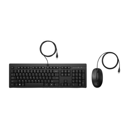 combo de teclado español y ratón con cable usb 225