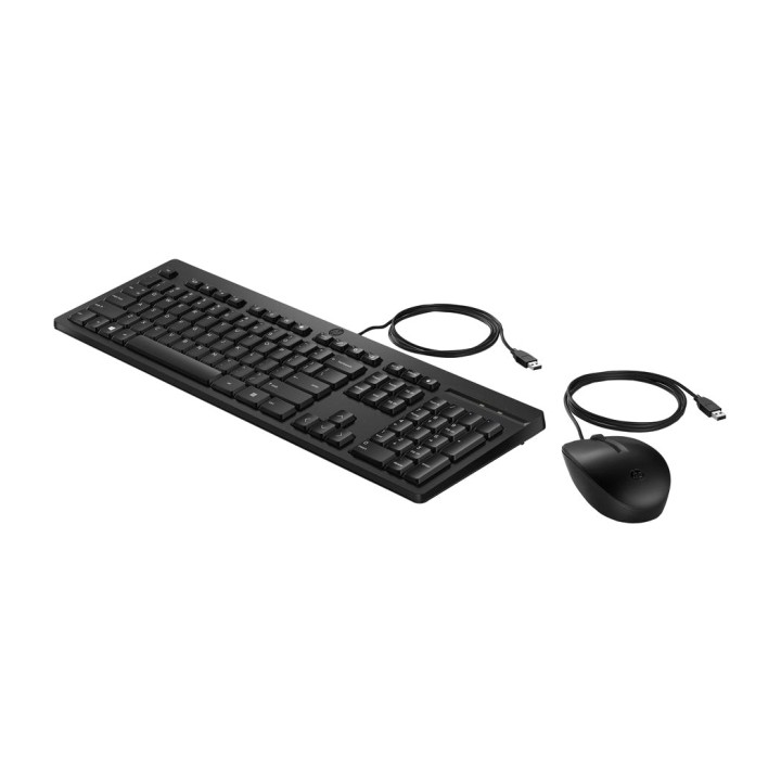 HP Combo de teclado español y ratón con cable USB 225