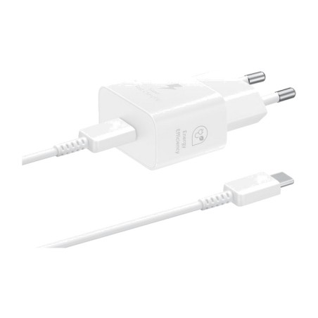 stenski polnilnik usb-c s hitrim polnjenjem in kablom ep-t2510x 25w 1m