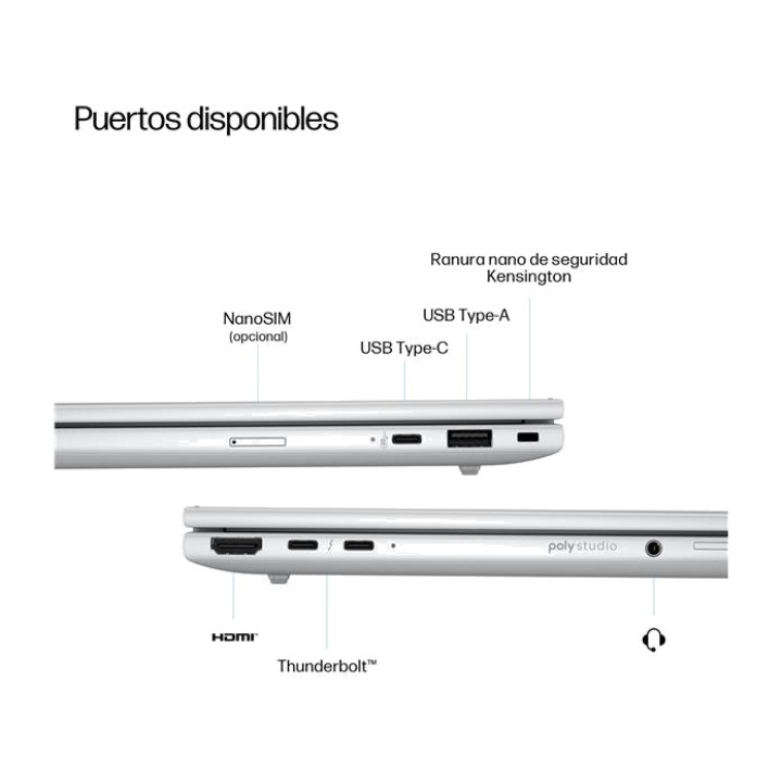 HP Ordinateur portable de 14 pouces avec Windows 11 Pro
