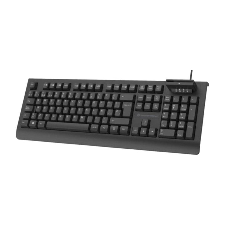 CONCEPTRONIC Teclado USB con lector de DNIe y tarjetas