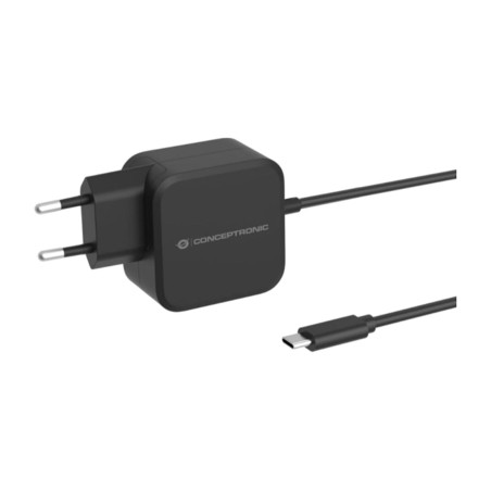 cargador gan para portátil con cable usb-c integrado ozul05be 100 w pd 3.0