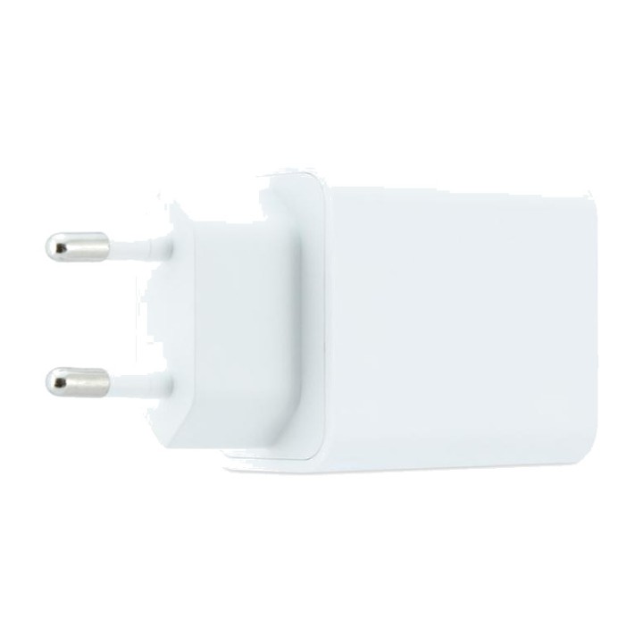COOLBOX Caricatore da parete GaN con porte USB-A e USB-C 45W