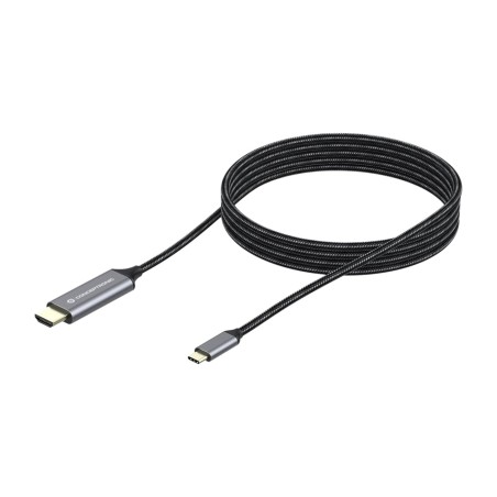 câble adaptateur usb-c mâle vers hdmi tressé abby10g 4k 60 hz 2 m