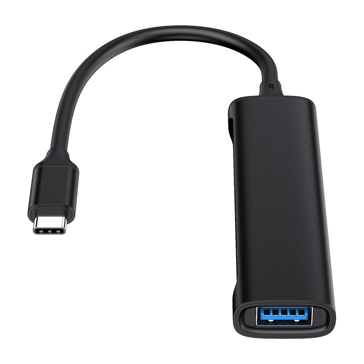 CONCEPTRONIC USB-C-Hub aus Aluminium mit 4 Anschlüssen