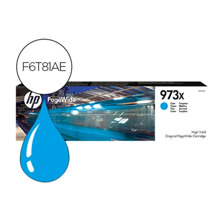 HP Tintenpatrone mit hoher Reichweite PAGEWIDE-973X