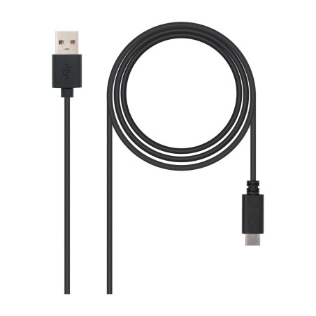 kábel usb-c na usb-a na nabíjanie a prenos dát 2.0 3a 1 m