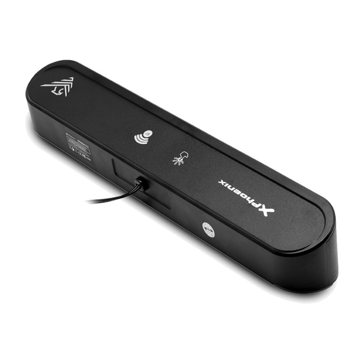 PHOENIX Soundbar pre počítač s RGB osvetlením a Bluetooth