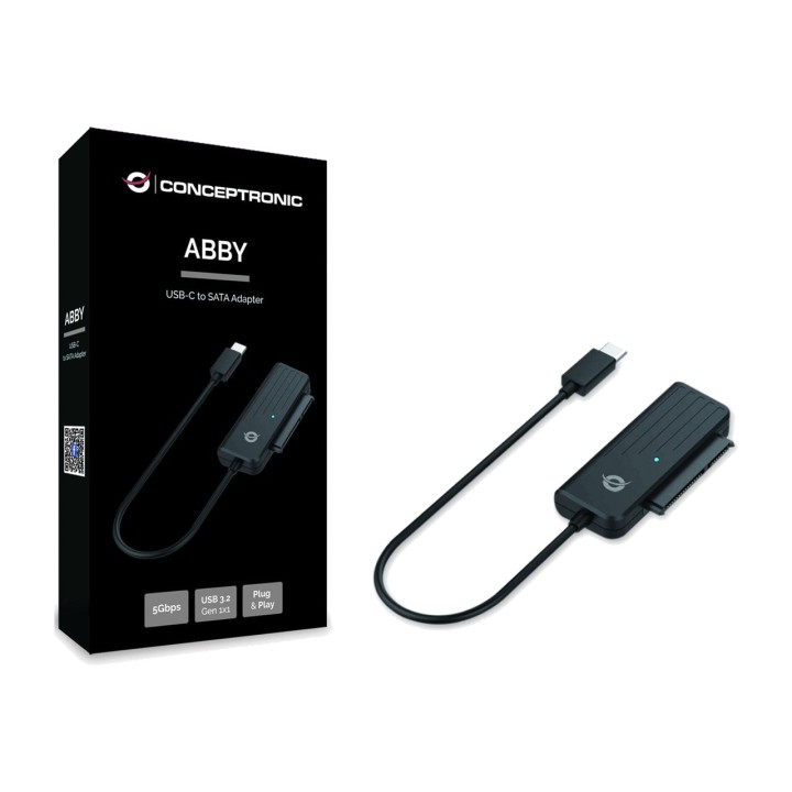 CONCEPTRONIC USB C - SATA adapter 2,5 hüvelykes lemezhez