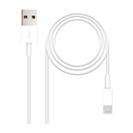 kabel lightning na usb-a do iphone do ładowania i danych 2.0 1 m