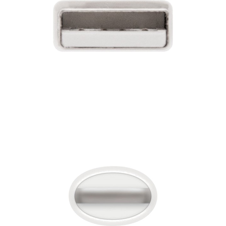NANOCABLE Kábel Lightning na USB-A pre iPhone na nabíjanie a