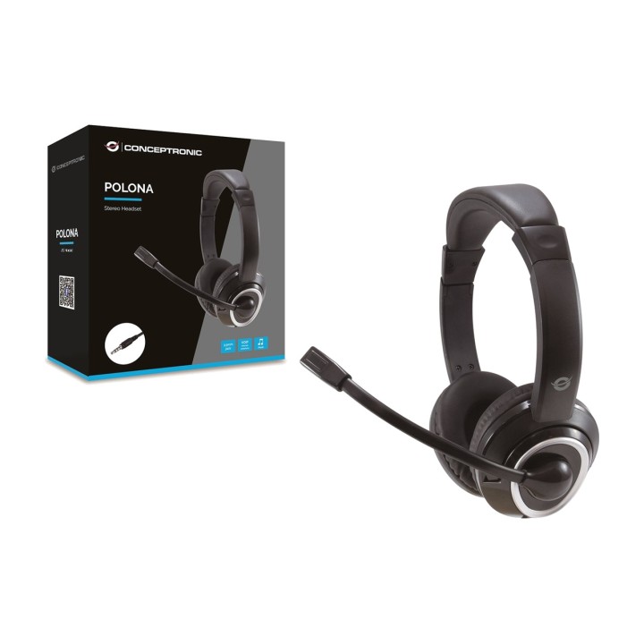 CONCEPTRONIC Casque gaming avec microphone et réglage