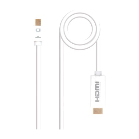 převodní kabel mini displayport na hdmi 4k 2 m