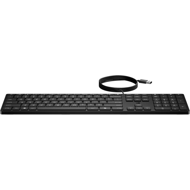 HP Teclado español silencioso con cable USB 320K DSP0000031318