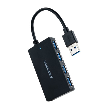 hub usb de 4 puertos 3.0 15 cm