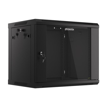 selvsamlet rackskab 19 tommer 9u 600x450x501mm max-60kg