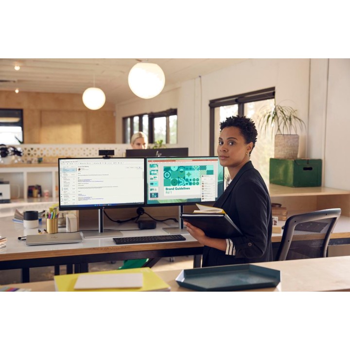 HP Monitor LED touch per ufficio E-SERIES E24T G5 23,8" FHD