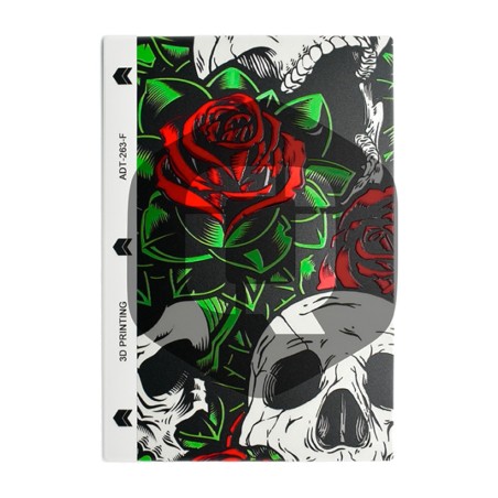 decorative skull-patterned back film for customizing mobile phones with a plotter 0,15-0,20mm