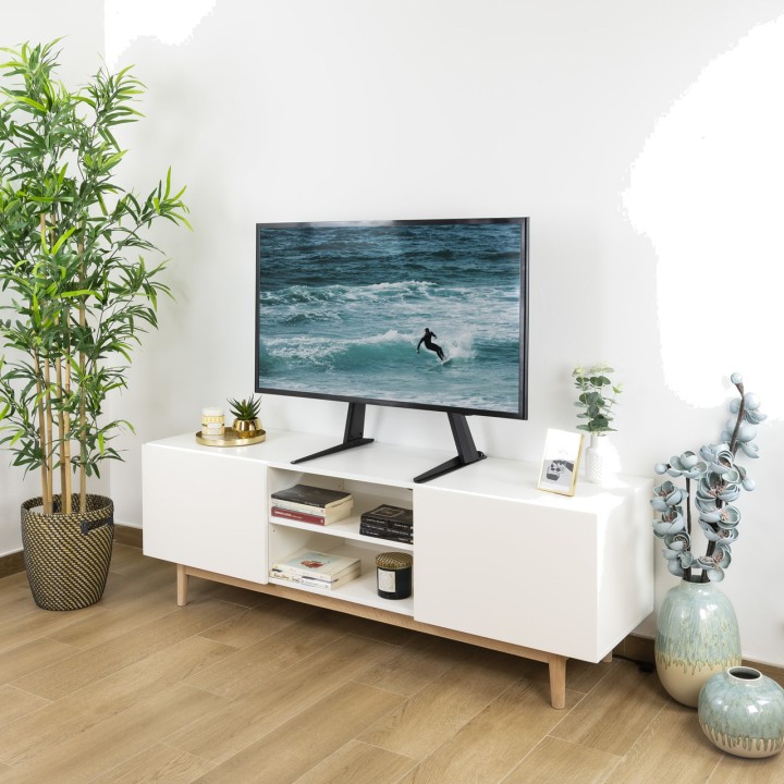 TOOQ Supporto da tavolo per televisore con base DB3270T