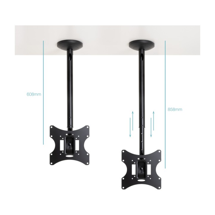 TOOQ Deckenhalterung für Fernseher LPCE2301TSLI 23-42" 30KG
