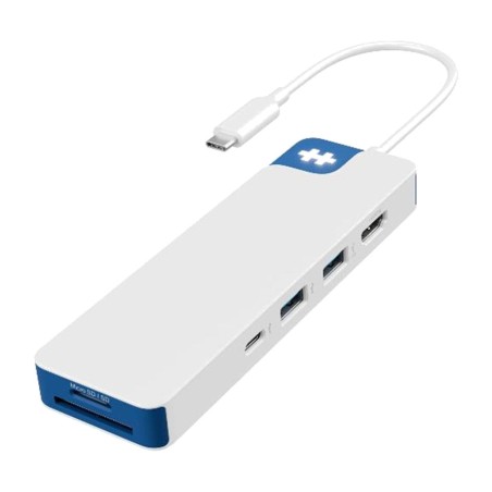 8-in-1 usb-c hub with hdmi, card reader and audio hd4102bugl 4k 100w
