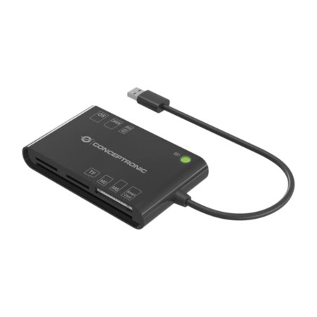 lector de tarjetas externo multiformato usb-c y usb-a bian10b sd/microsd cf ms xd