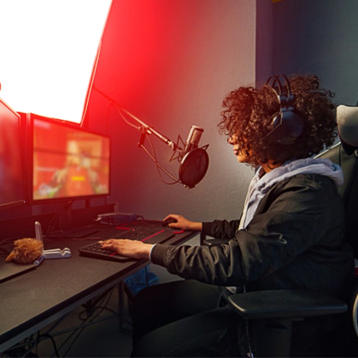 PHOENIX Kondensatormikrofon-Set mit Gelenkarm, Popfilter und