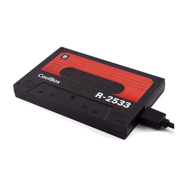 COOLBOX Externí pouzdro typu kazeta pro disk HDD nebo SSD