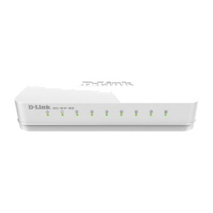 D-LINK Switch no gestionado de 8 puertos gigabit GO-SW-8G