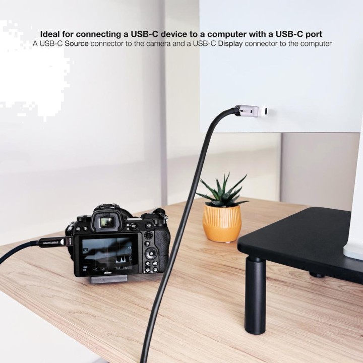 NANOCABLE Unidirectional active optical USB-C fibre cable