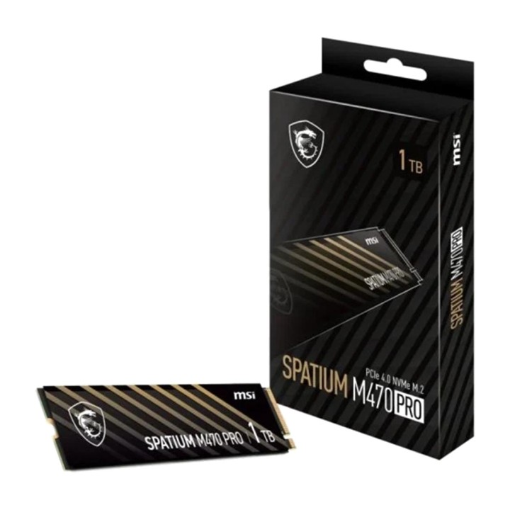 MSI Sisältömaa SSD M.2 NVMe PCIe 4.0 SPATIUM-M470-PRO 1TB