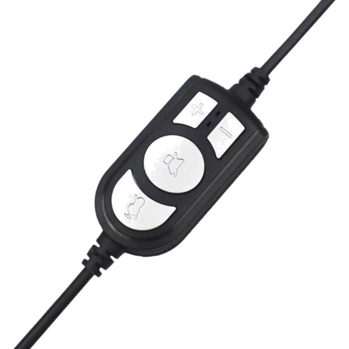 CONCEPTRONIC USB over-ear headset with flexible microphone