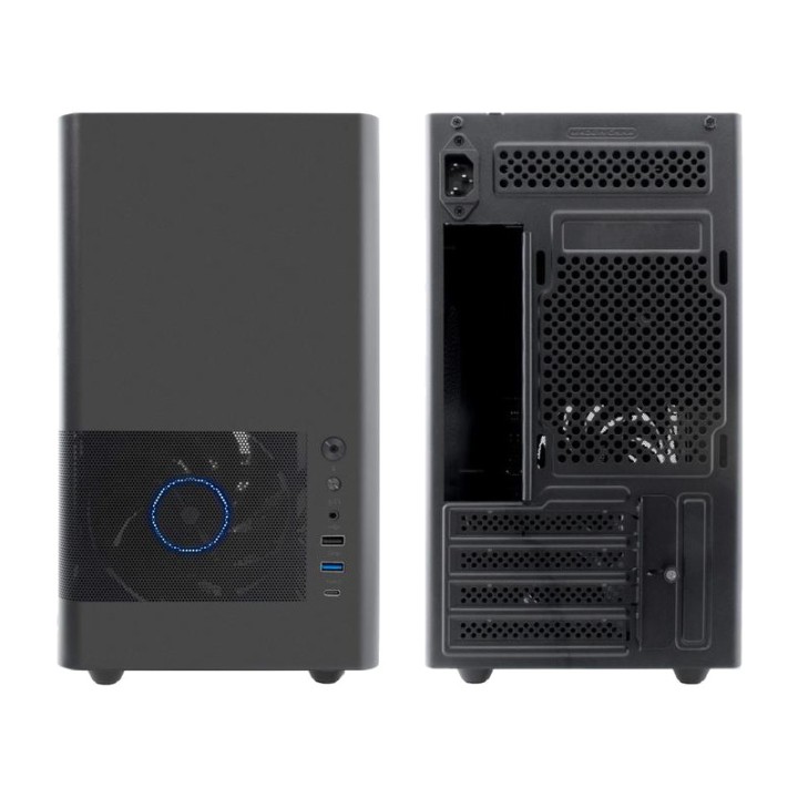 COOLBOX Caixa per a PC metàl·lica amb panells de reixa MP2