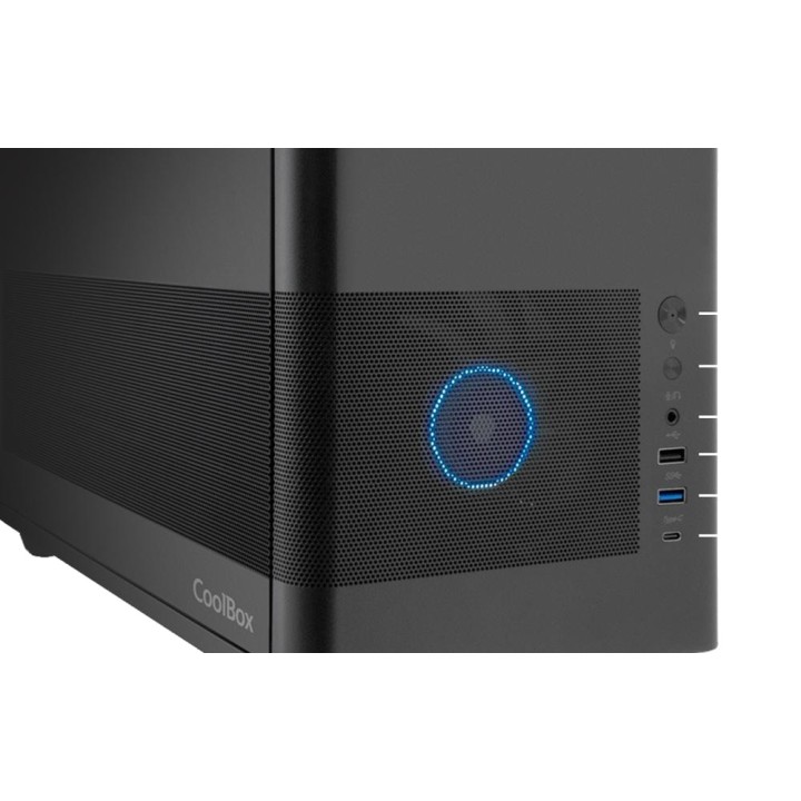 COOLBOX Metal PC case with mesh panels MP2 MICRO-ATX USB-3.2