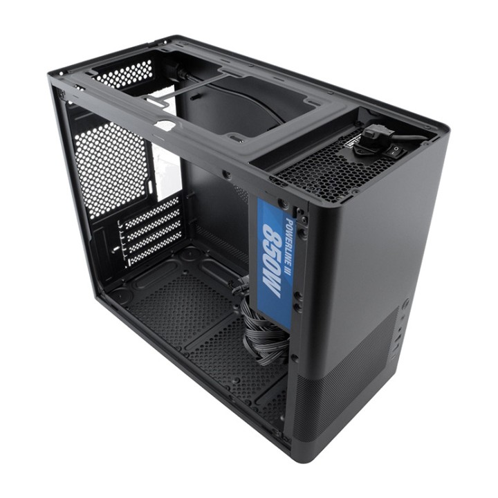COOLBOX Metal pc-kabinet med rist-paneler MP2 MICRO-ATX