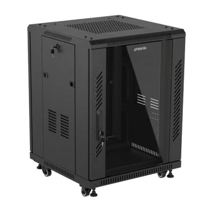 PHOENIX Stojąca szafa rack do serwera 19 cali 15U 600X600MM