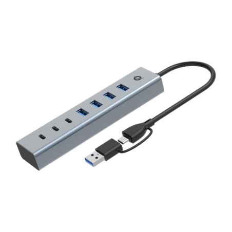 7-port-usb-c-hub hubbies20g 3xusb-c 4xusb-a 5gbps