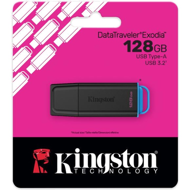 KINGSTON Pen-drive DATATRAVELER-EXODIA-128GB DSP0000041088